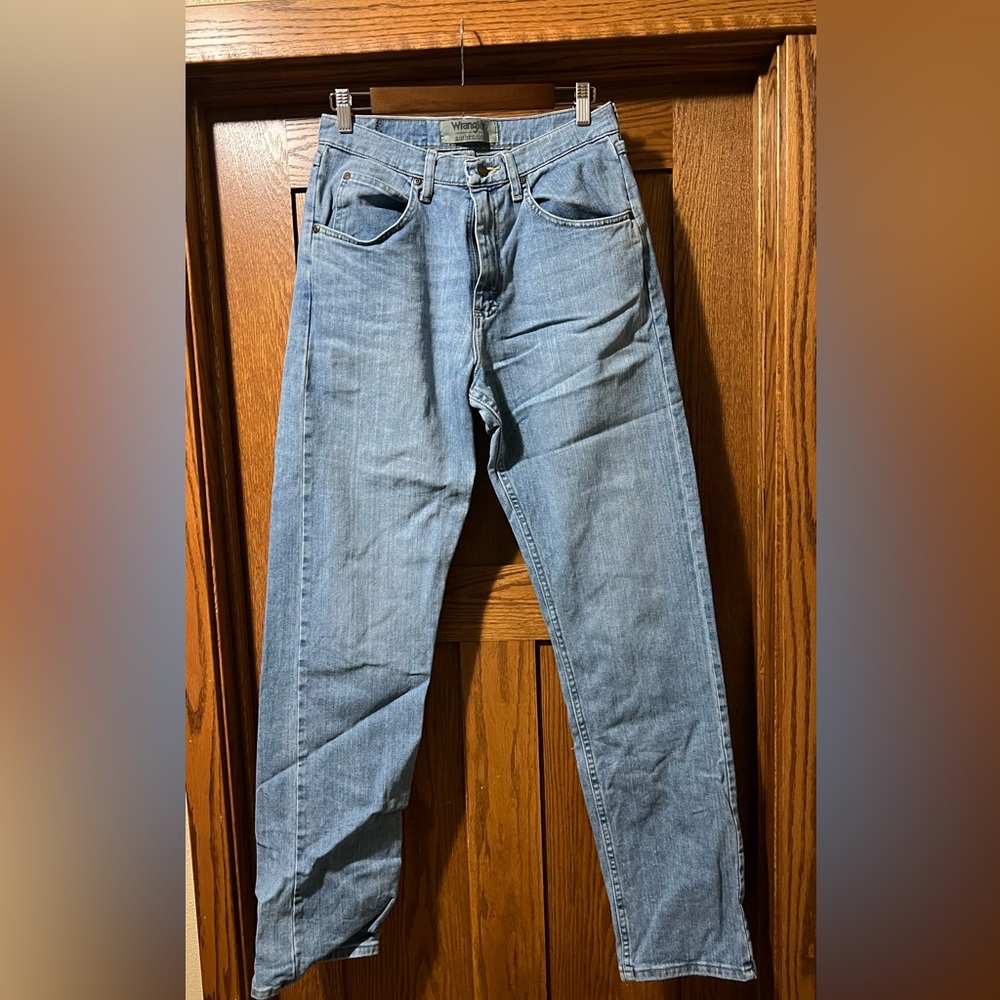 Wrangler Light Blue Straight Men's Jeans